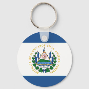 Llavero Cadena de claves Bandera de El Salvador