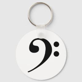 Llavero Cadena de claves Bass Clef