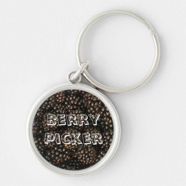 Llavero Cadena de claves "Berry Picker" de Blackberries (Frente)