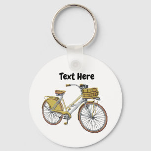 Llavero Cadena de claves Bicycle Custom NAME