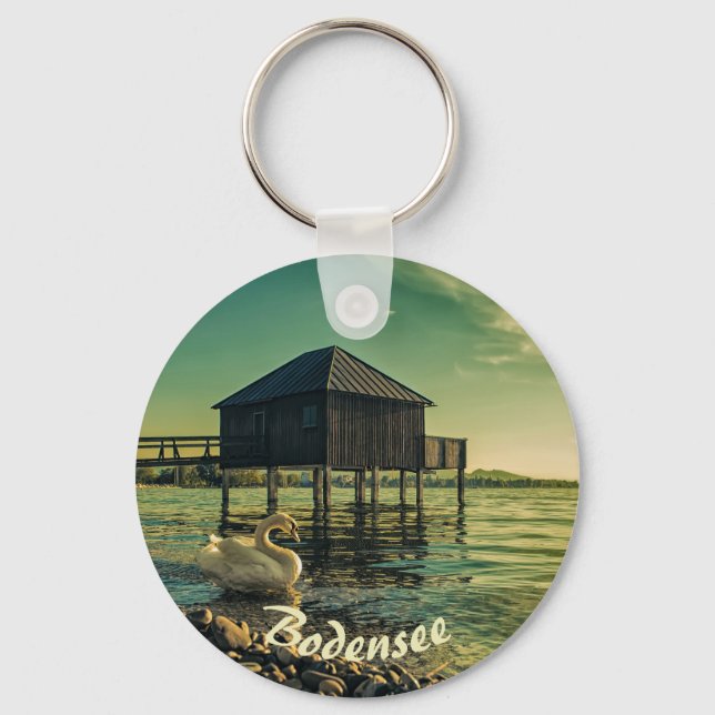 Llavero Cadena de claves Bodensee Sunset Souvenir (Anverso)