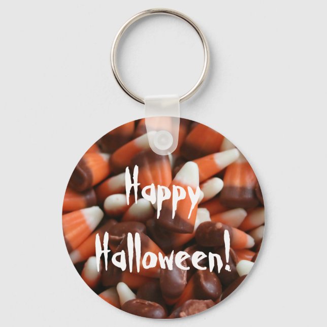 Llavero Cadena de claves Candy Corn Halloween (Anverso)