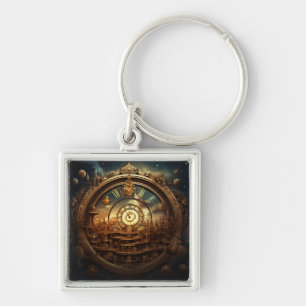 Llavero Cadena de claves celestes Steampunk