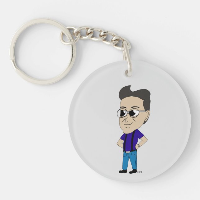 Llavero cadena de claves chibi (Frente)