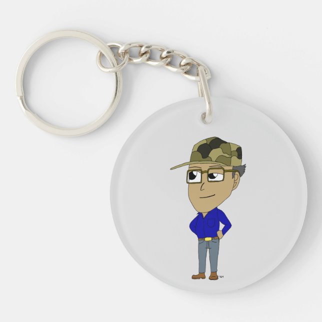 Llavero cadena de claves chibi (Frente)