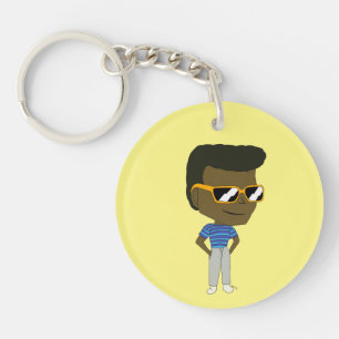 Llavero cadena de claves chibi