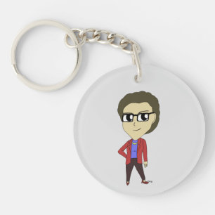 Llavero cadena de claves chibi