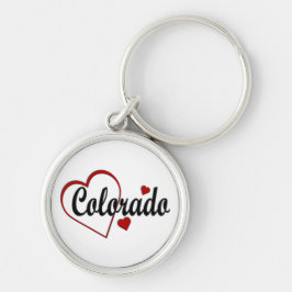 Llavero Cadena de claves Colorado Hearts Premium