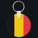 Llavero Cadena de claves con bandera de Bélgica<br><div class="desc">Cadena de claves con bandera de Bélgica.</div>