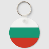 Cadena de claves con bandera de Bulgaria