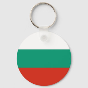 Llavero Cadena de claves con bandera de Bulgaria