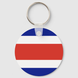 Llavero Cadena de claves con bandera de Costa Rica