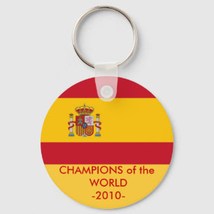 Llavero Cadena de claves con bandera de España
