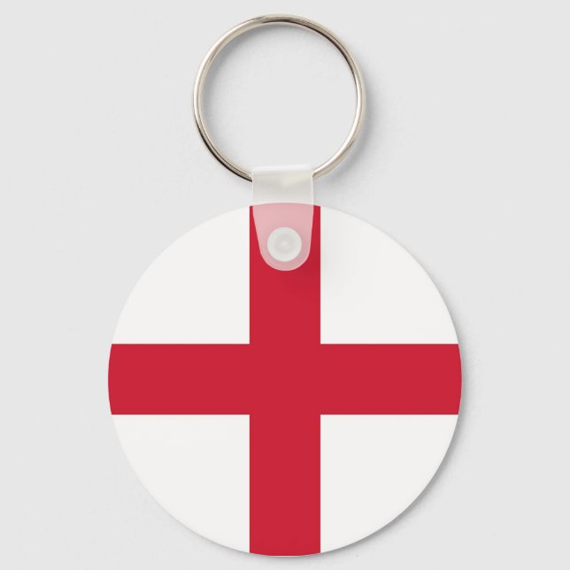 Llavero Cadena de claves con bandera de Inglaterra Reino U (Anverso)