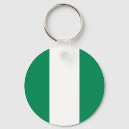 Llavero Cadena de claves con bandera de Nigeria