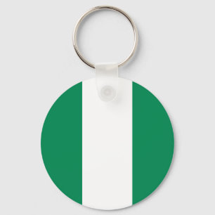 Llavero Cadena de claves con bandera de Nigeria
