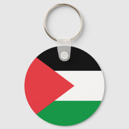 Llavero Cadena de claves con bandera de Palestina