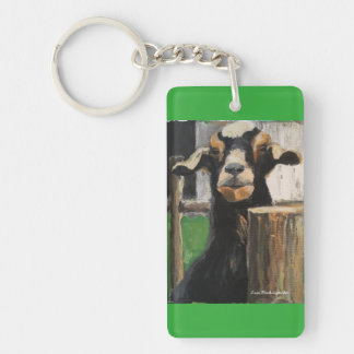 Llavero Cadena de claves con cabra de carrera personalizad