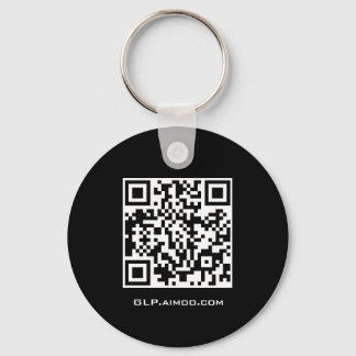 Llavero Cadena de claves con el logotipo QR de producción