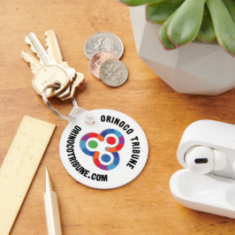 Llavero Cadena de claves con logos redondeados de 2
