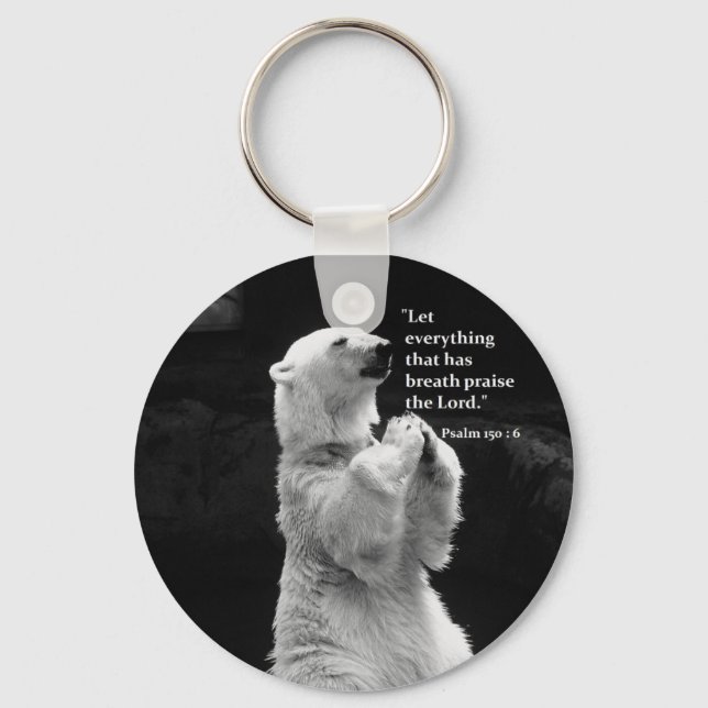 Llavero cadena de claves con todo lo que tenga aliento (Anverso)