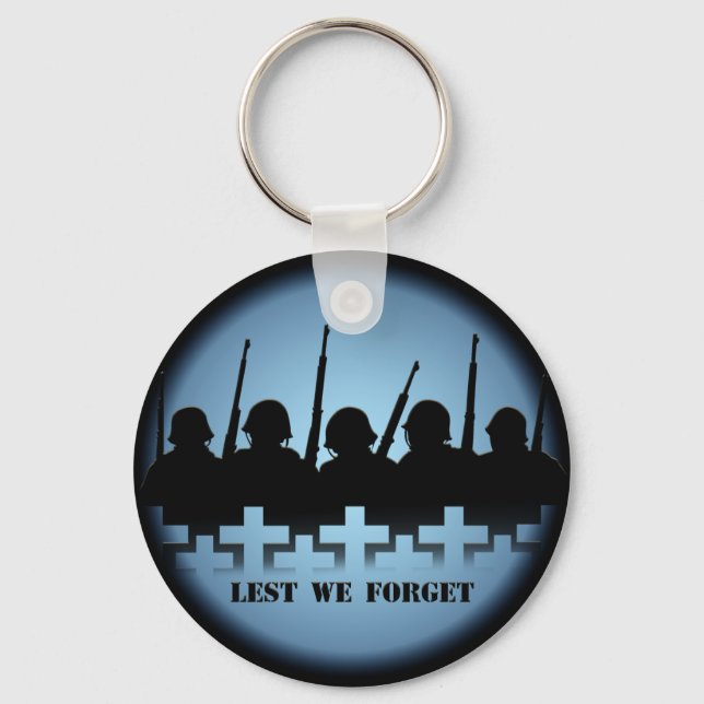 Llavero Cadena de claves conmemorativas de guerra para que (Anverso)