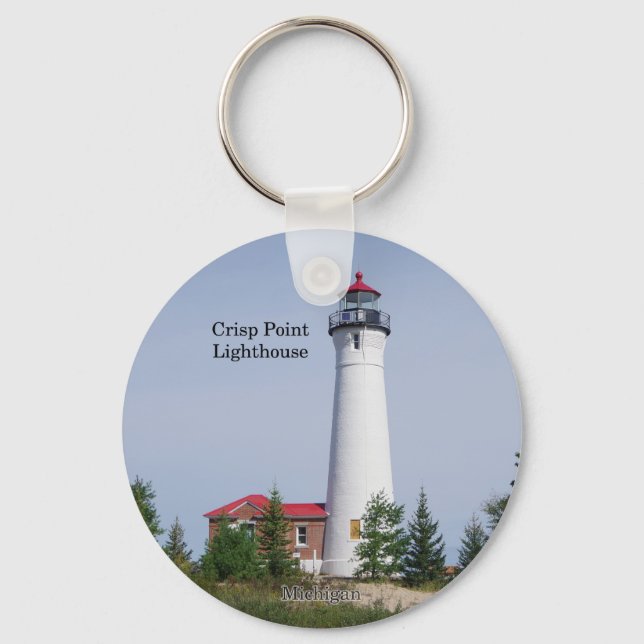 Llavero Cadena de claves Crisp Point Lighthouse (Anverso)