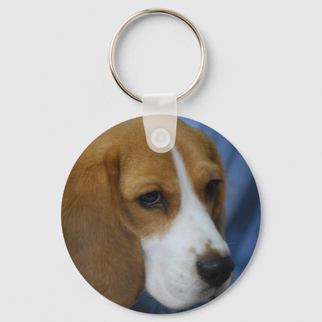 Llavero Cadena de claves Cute Beagle (Anverso)