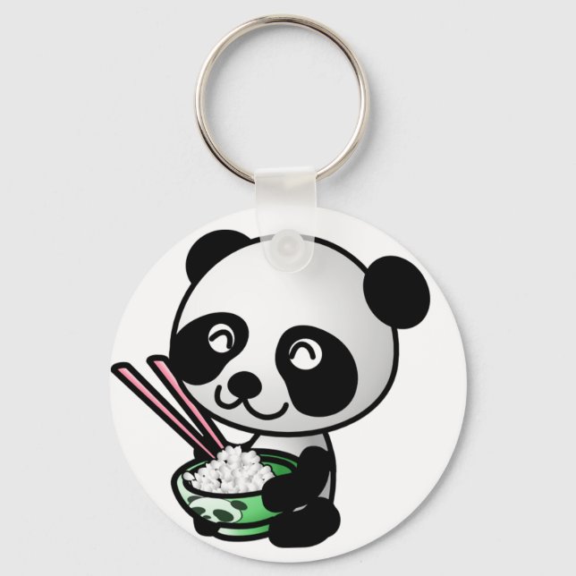 Llavero Cadena de claves Cute Panda (Anverso)