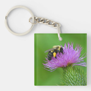 Llavero Cadena de claves de abeja y silbido