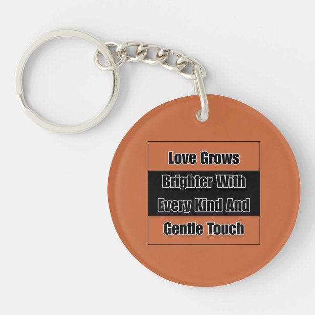 Llavero Cadena de claves de amor (Frente)