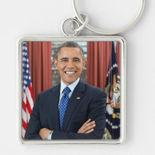 Llavero Cadena de claves de apoyo del presidente Barack Ob