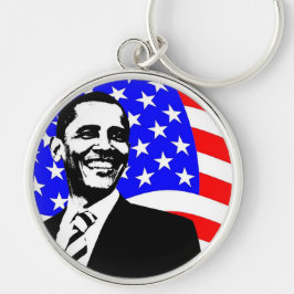 Llavero Cadena de claves de apoyo del presidente Barack Ob