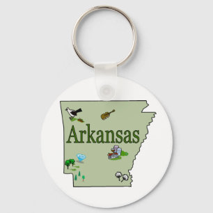 Llavero Cadena de claves de Arkansas