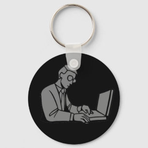Llavero Cadena de claves de atención personalizada de comp