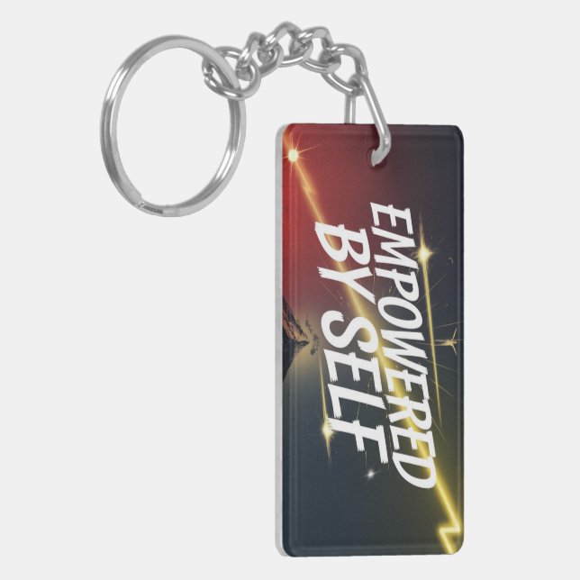 Llavero Cadena de claves de autoempoderamiento (Frente Izquierda)