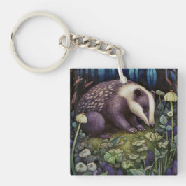 Llavero Cadena de claves de Badger de medianoche