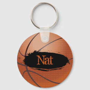 Llavero Cadena de claves de baloncesto Nat Grunge / Anillo