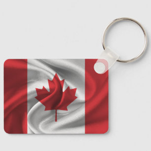 Llavero Cadena de claves de bandera de Canadá