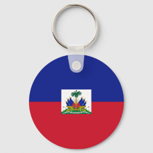 Llavero Cadena de claves de bandera de Haití