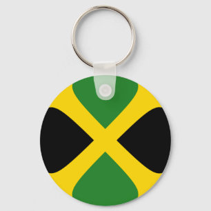 Llavero Cadena de claves de bandera de Jamaica