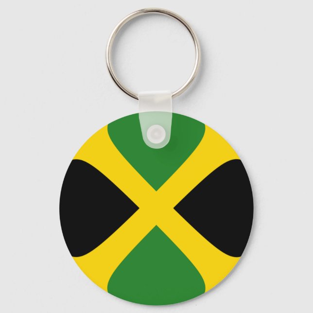 Llavero Cadena de claves de bandera de Jamaica (Anverso)