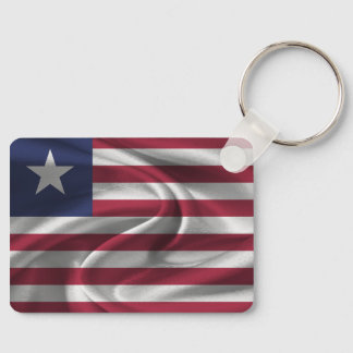Llavero Cadena de claves de bandera de Liberia