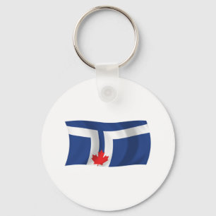 Llavero Cadena de claves de bandera de Toronto