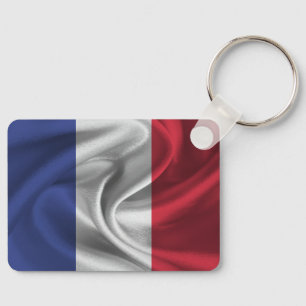Llavero Cadena de claves de bandera francesa