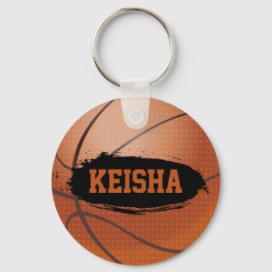 Llavero Cadena de claves de básquetbol Keisha Grunge / An