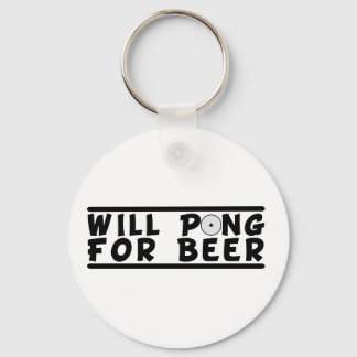 Llavero Cadena de claves de Beer Pong