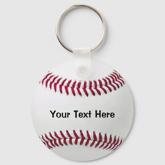 Llavero Cadena de claves de béisbol (Anverso)