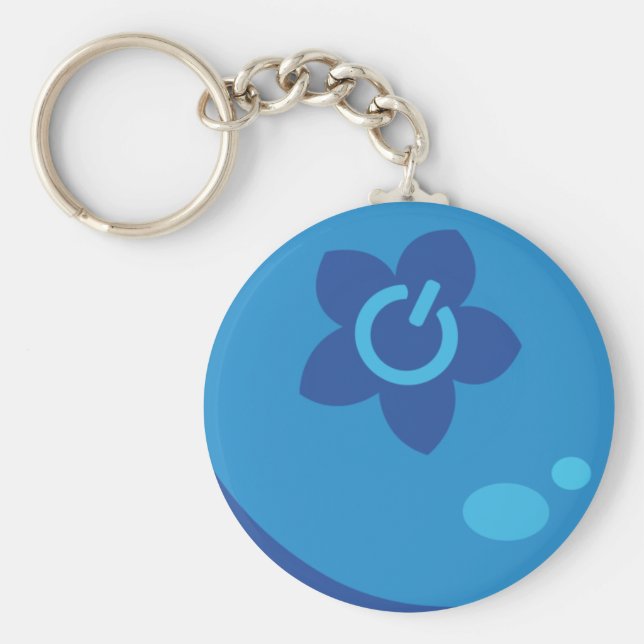 Llavero Cadena de claves de Berry para medios (Frente)