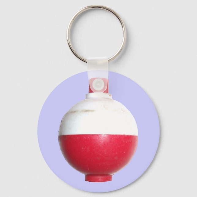 Llavero Cadena de claves de Bobber de pesca (Anverso)